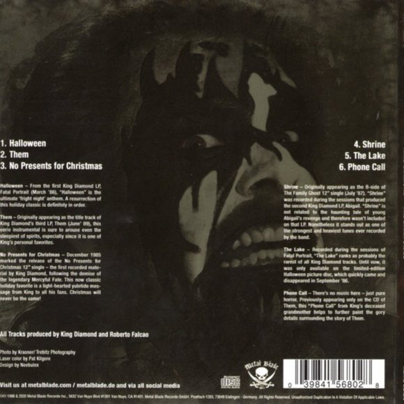King Diamond ‎– The Dark Sides Vinyl Replica CD Deluxe Edition NEW - Picture 2 of 4